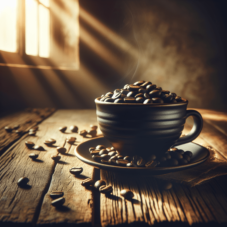 Coffe Beans in a Cup