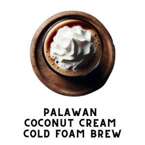 Palawan Coconut Cream Cold Foam Brew