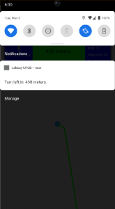 Navigation Notifications